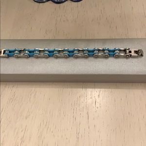 Chain Link Enamel Bracelet